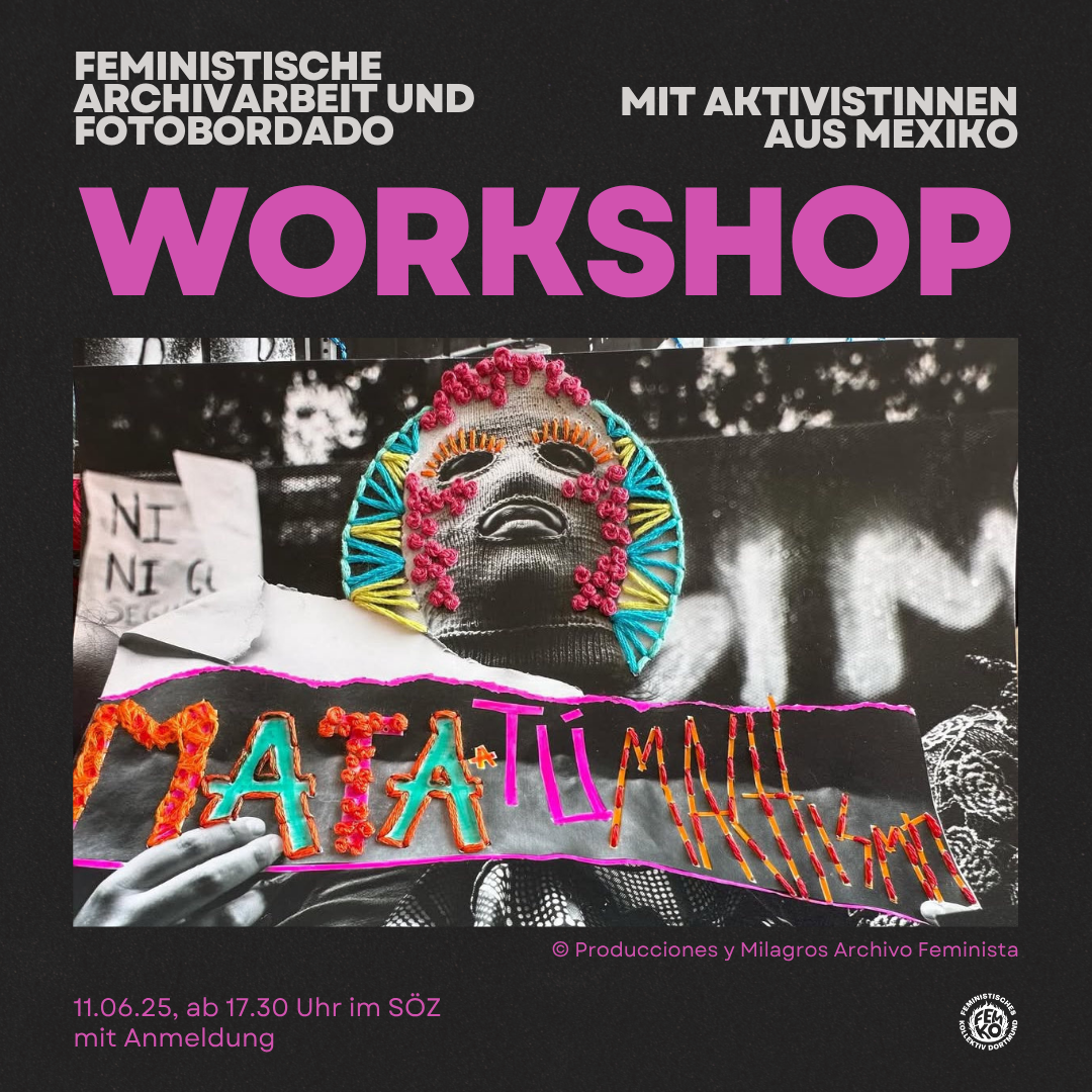 Feministische Archivarbeit und Fotobordado – Erfahrungen aus Mexiko