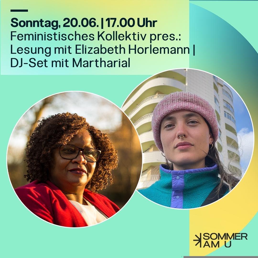 Feministisches Kollektiv pres.: Lesung mit Elizabeth Horlemann | DJ-Set mit Martharial